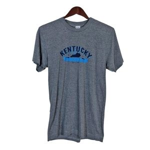 KENTUCKY Kick Ass Est 1792 Gray T-shirt Size M